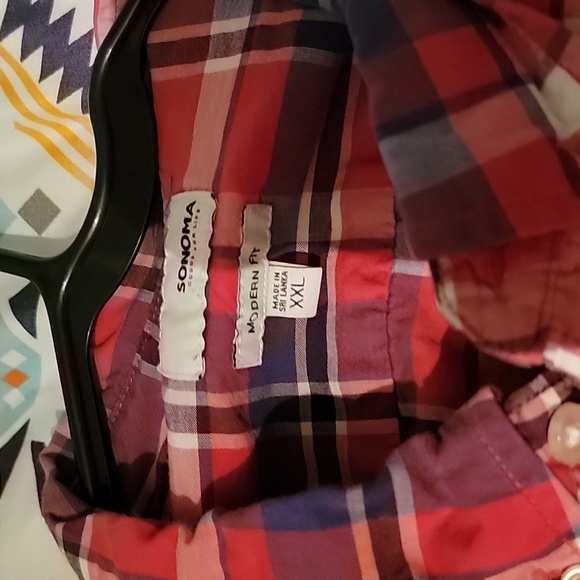 Plaid Button Up - Picture 2 of 2